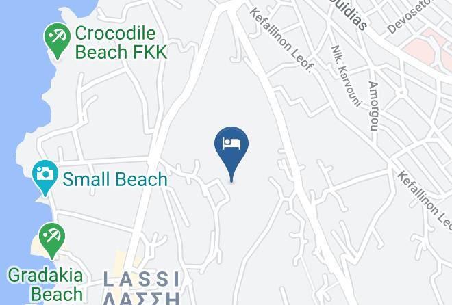 Kefallinia - Sunshine Resort Lassi Maps