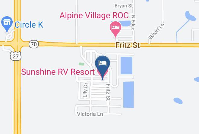 Highlands - Sunshine Rv Resort Maps