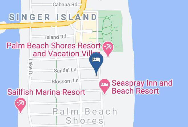 Palm Beach - Sunshine Shores Resort Maps