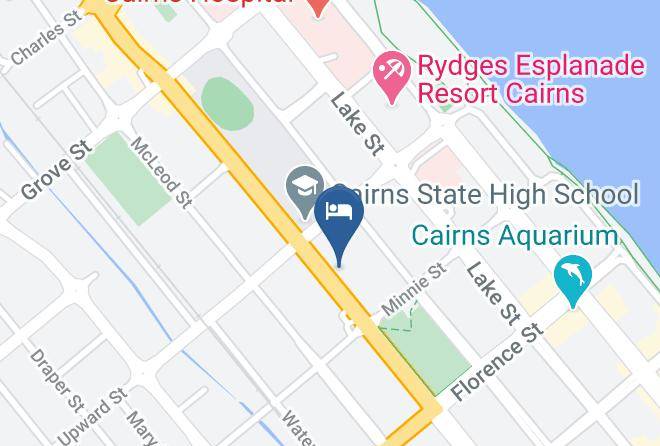 Cairns - Sunshine Tower Hotel Maps