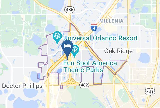 Orange - Surestay Plus By Best Western Orlando International Drive Maps