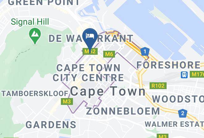 City Of Cape Town - Sunsquare Cape Town City Bowl Maps