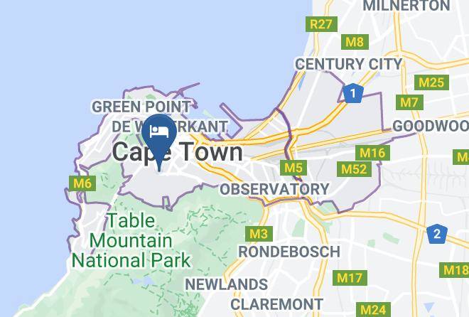 City Of Cape Town - Sunsquare Hotel Cape Town Gardens Maps