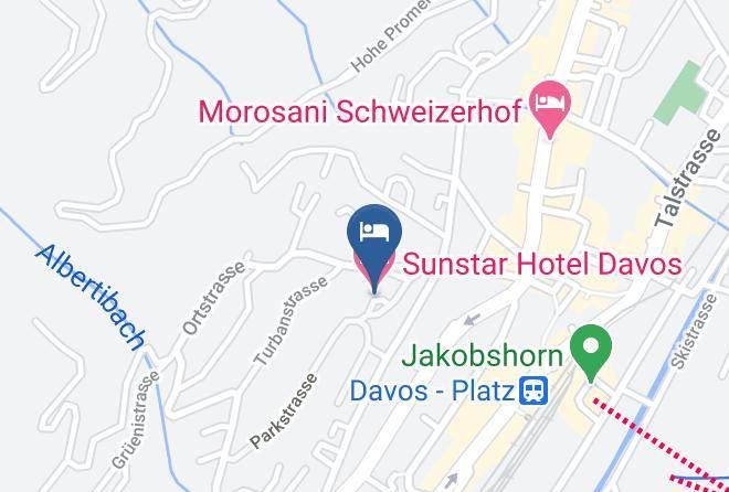 Prattigau Davos - Sunstar Hotel Davos Maps