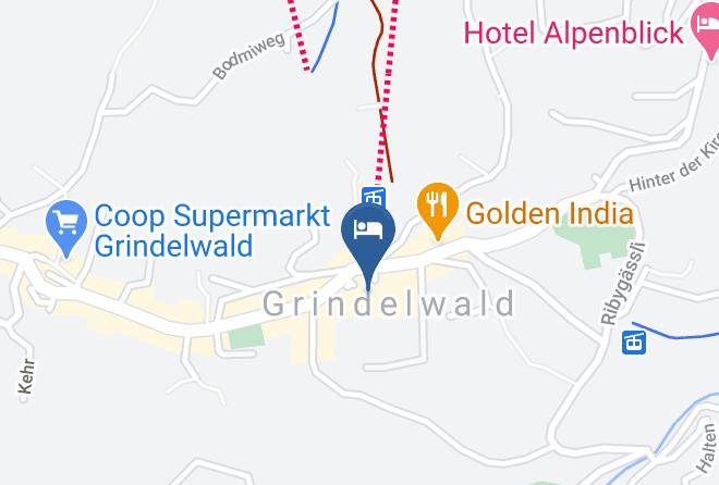 Sunstar Hotel Grindelwald Map