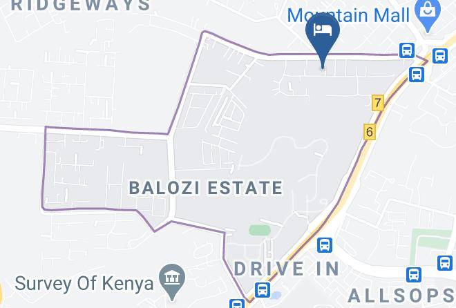 Nairobi - Sunstar Hotel Nairobi Maps