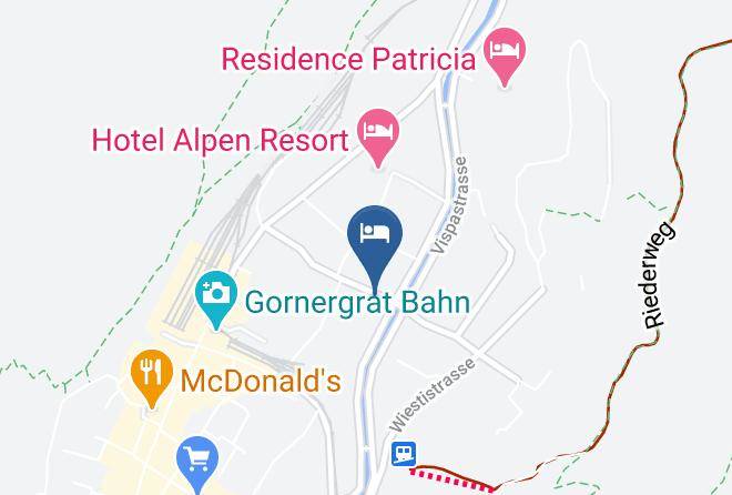 Visp - Sunstar Hotel Zermatt Maps
