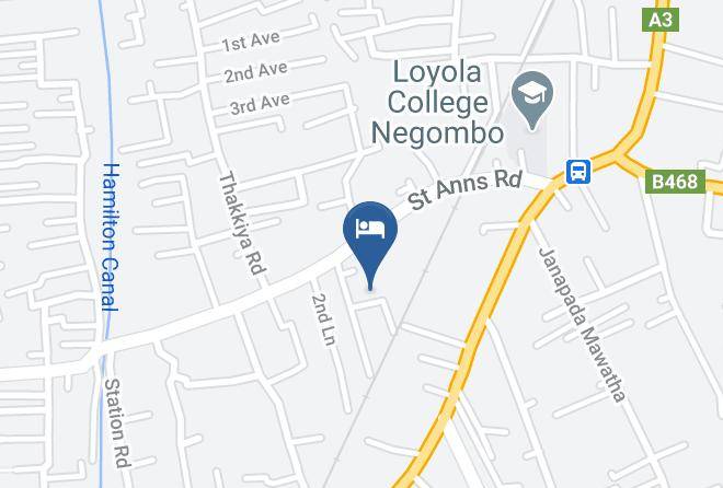 Colombo - Sunstone Resort Herbal Spa Maps