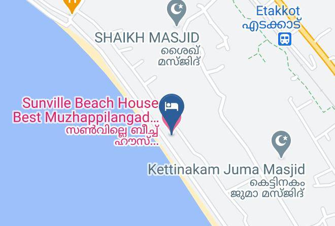 Cannanore - Sunville Beach House Best Muzhappilangad Drive In Beach Resort Kannur Maps