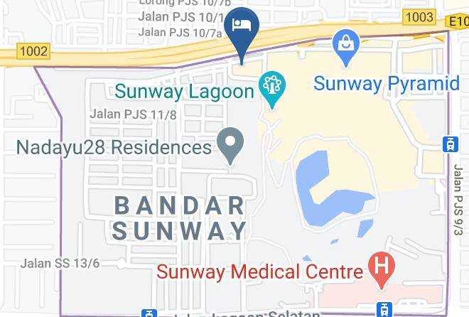 Petaling - Sunway Clio Hotel Maps