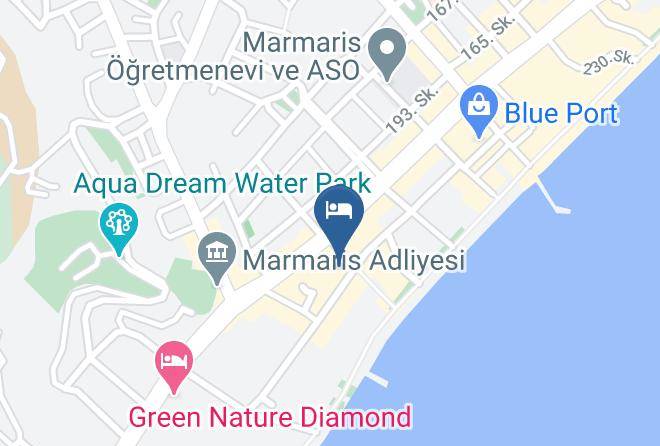 Marmaris - Sunway Hotel Maps