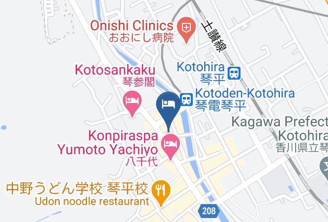 Kotohira Townnakatado District - Sunwell Kotohira Maps