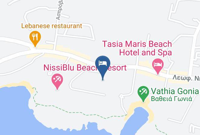 Cyprus - Sunwing Sandy Bay Beach Maps