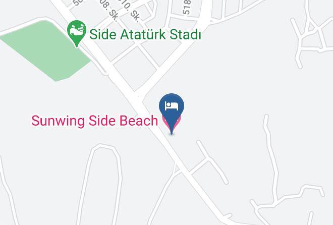 Manavgat - Sunwing Side Beach Maps