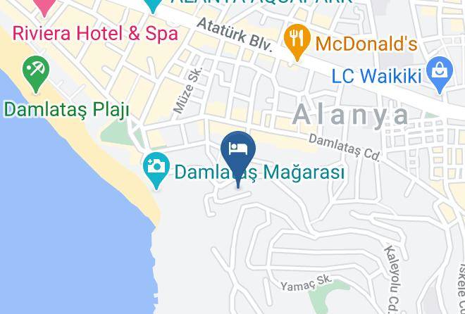 Alanya - Hotel Sunny Hill Alya Maps