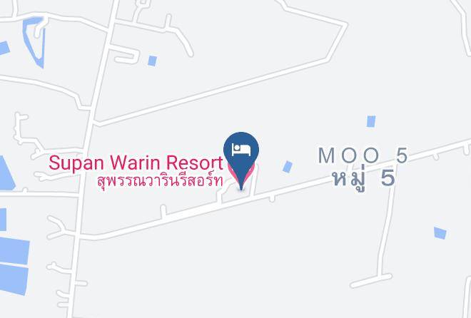 Amphoe Mueang Suphan Buri - Supan Warin Resort Maps