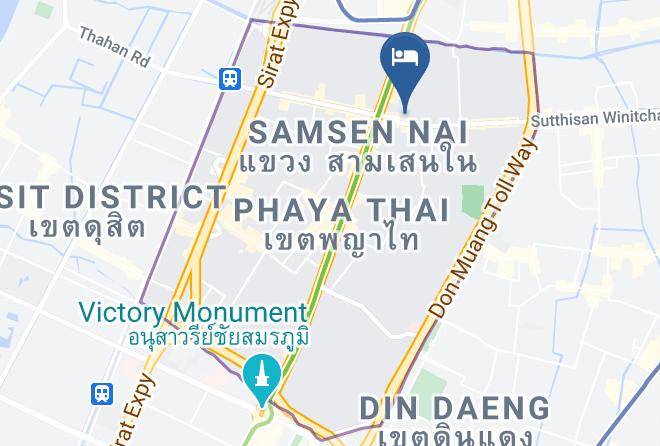 Phaya Thai - Suparp Hotel Maps