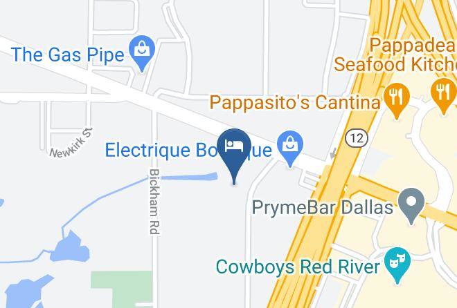 Dallas - Super 7 Inn Maps