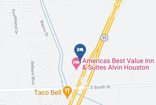 Brazoria - SureStay Plus Hotel By Best Western Alvin Maps