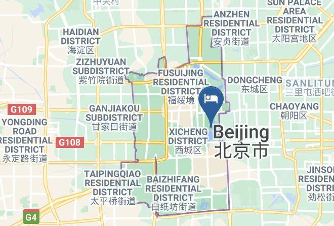 Xicheng District - Super 8 Beijing Birds Nest Maps