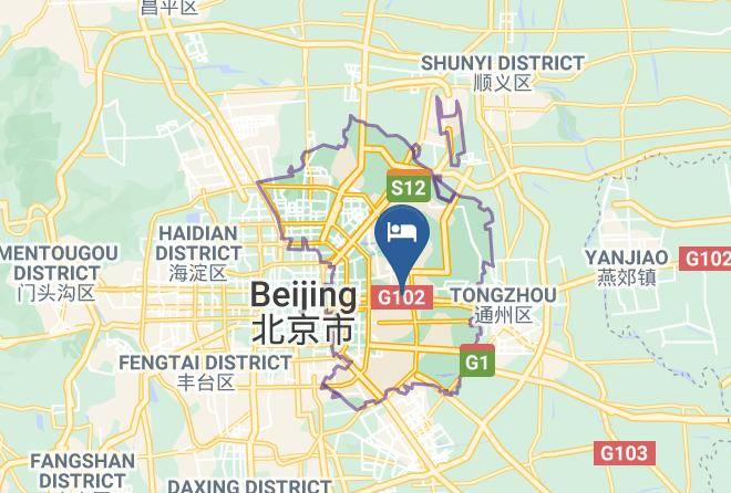 Chaoyang District - Super 8 Beijing Chaoyang Road Xinglong Maps