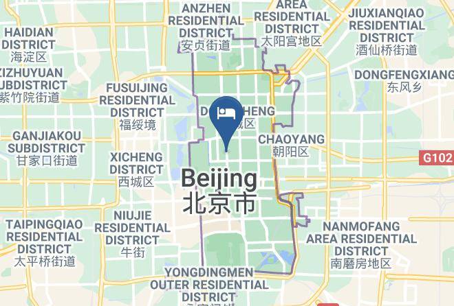 Dongcheng District - Super 8 Beijing China Maps