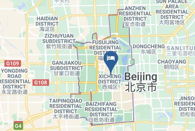 Xicheng District - Super 8 Beijing Xi Dan Maps
