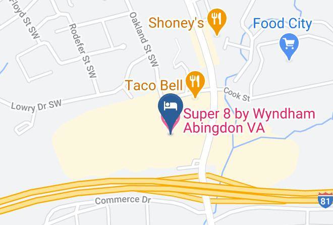 Washington - Super 8 By Wyndham Abingdon Va Maps