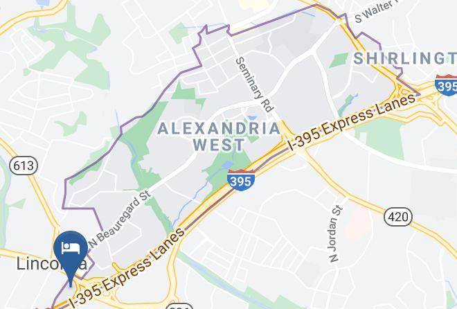 Alexandria City - Super 8 By Wyndham Alexandria Washington D C Area Maps
