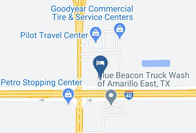 Super 8 By Wyndham Amarillo Map