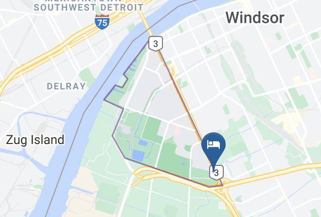 Essex - Super 8 By Wyndham Ambassador Bridge Windsor On Maps