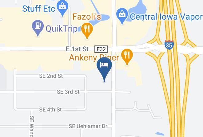 Polk - Super 8 By Wyndham Ankeny Des Moines Area Maps