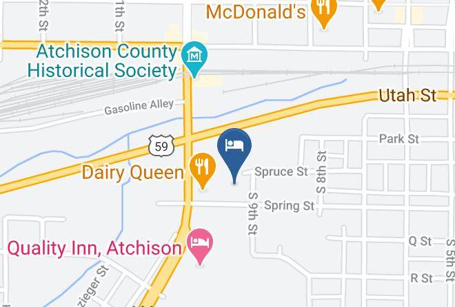 Atchison - Super 8 By Wyndham Atchison Maps