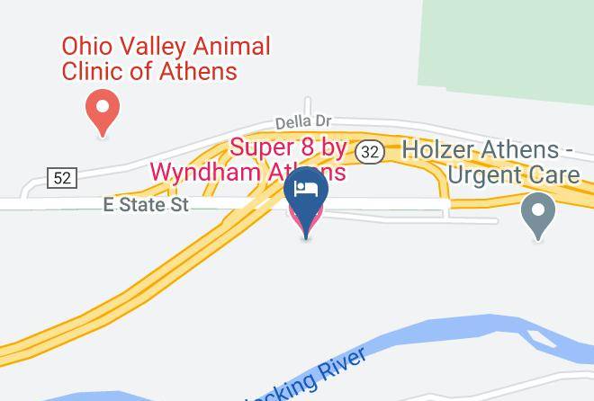 Athens - Super 8 By Wyndham Athens Maps