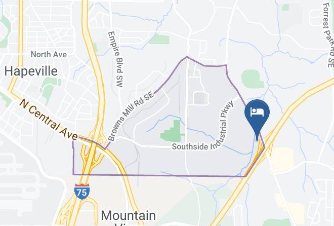 Fulton - Super 8 By Wyndham Atlanta Jonesboro Road Maps