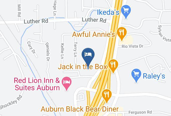 Placer - Super 8 By Wyndham Auburn Maps