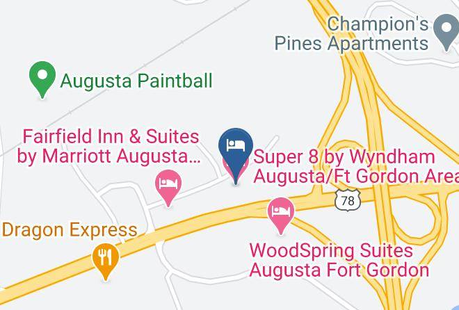 Richmond - Super 8 By Wyndham Augusta Ft Gordon Area Maps