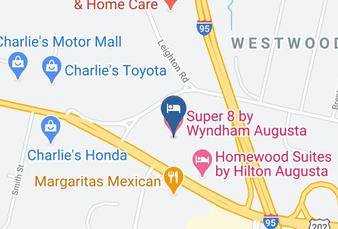 Kennebec - Super 8 By Wyndham Augusta Maps