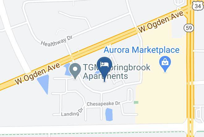 Dupage - Super 8 By Wyndham Aurora Naperville Area Maps