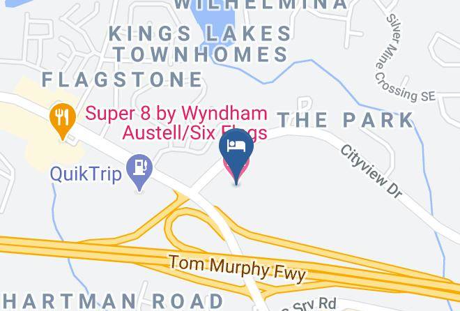 Super 8 By Wyndham Austell Six Flags Map
