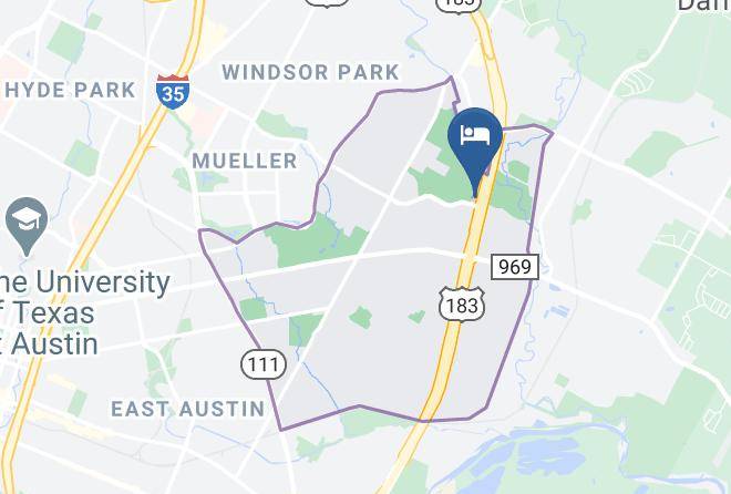 Travis - Super 8 By Wyndham Austin Airport North Maps