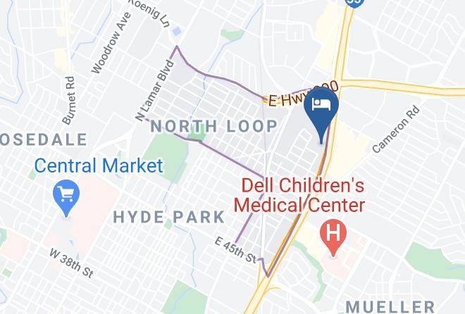 Travis - Super 8 By Wyndham Austin University Downtown Area Maps