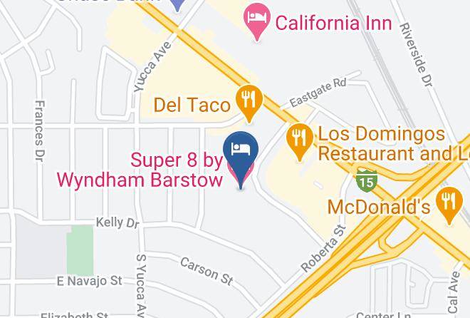 San Bernardino - Super 8 By Wyndham Barstow Maps