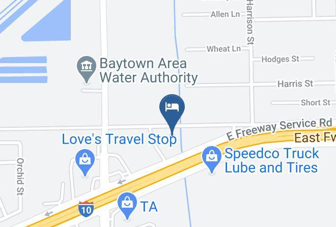 Harris - Super 8 By Wyndham Baytown Maps