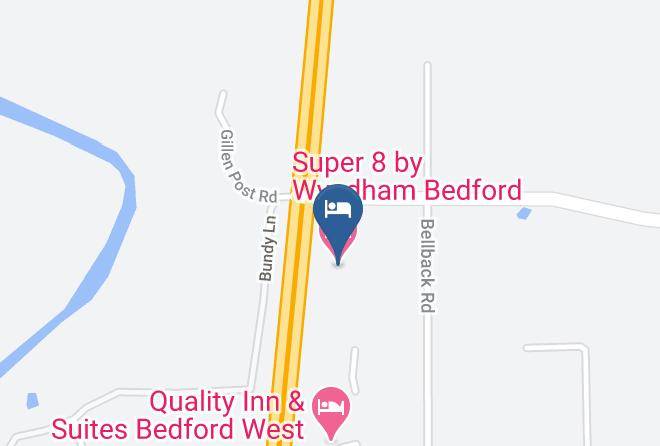 Lawrence - Super 8 By Wyndham Bedford Maps