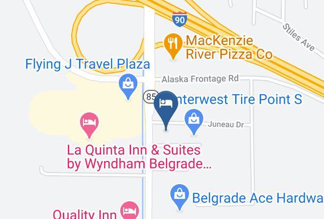 Gallatin - Super 8 By Wyndham Belgrade Bozeman Airport Maps