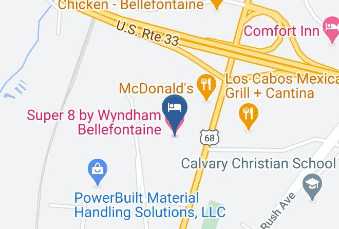 Logan - Super 8 By Wyndham Bellefontaine Maps