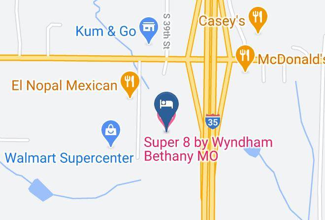 Harrison - Super 8 By Wyndham Bethany Mo Maps