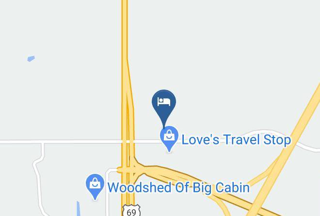 Craig - Super 8 By Wyndham Big Cabin Vinita Area Maps