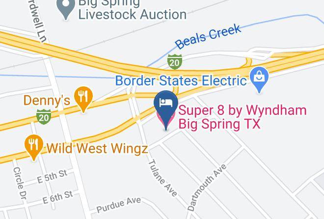 Howard - Super 8 By Wyndham Big Spring Tx Maps